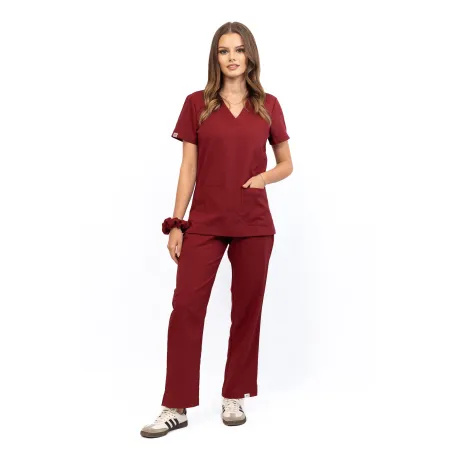 Bluzka medyczna SCRUBS MEDI TEDDY - COSTA MERLOT SCRUB